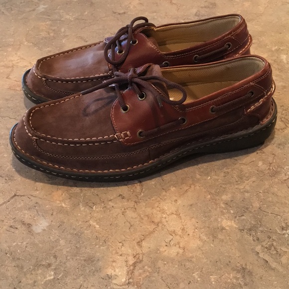 nunn bush schooner men's boat shoe